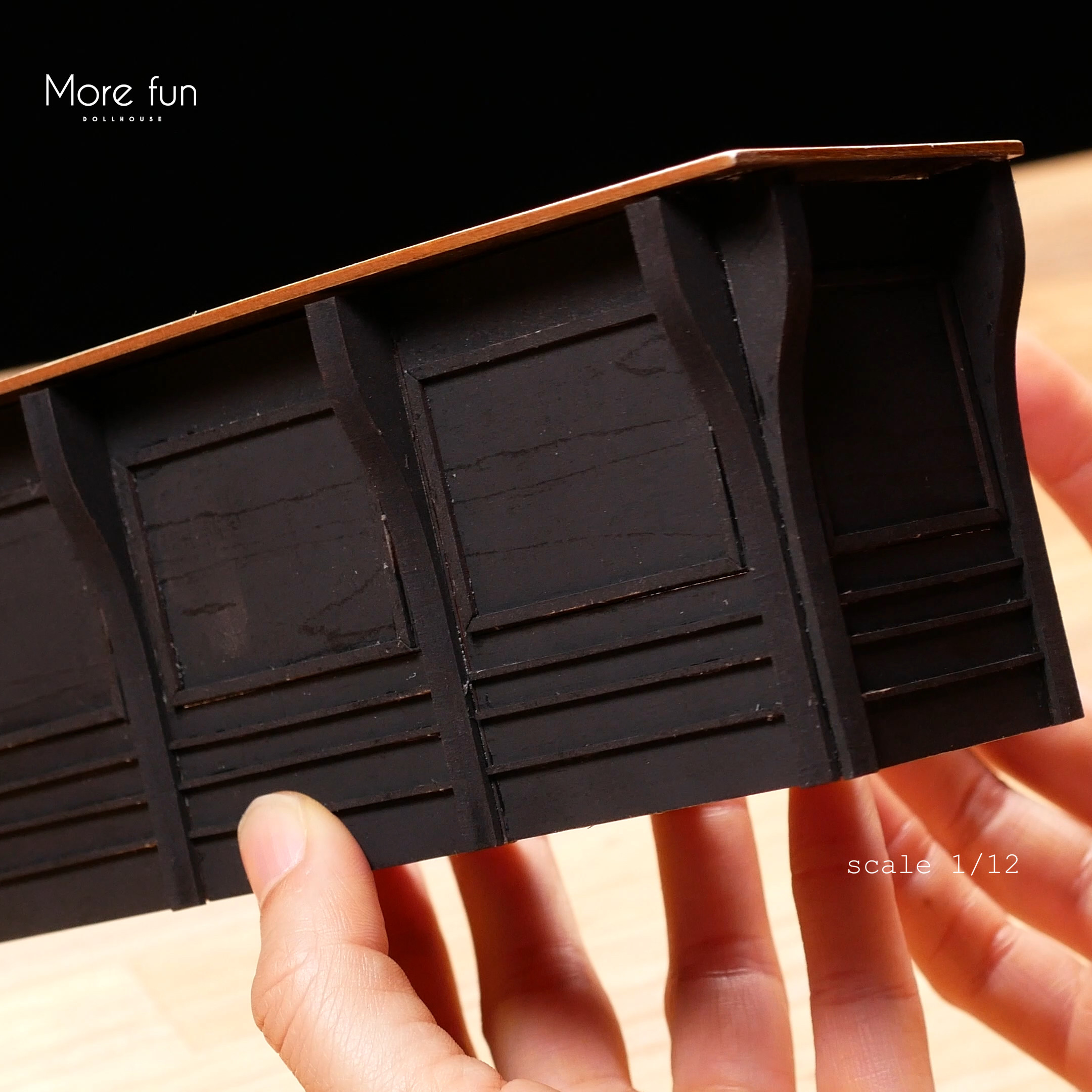 カウンター　L022　ミニチュア　ドールハウス　手作りキット　miniature dollhouse kit