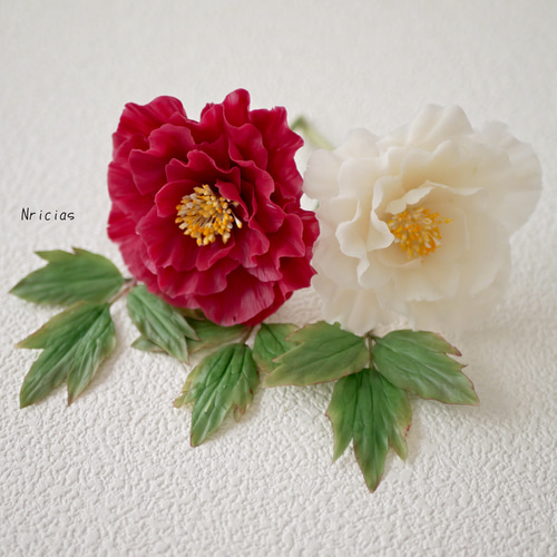 yoshiyoshiクレイフラワー ☆クレイフラワー作品（四季の彩り）☆ | iichi 日々の暮らしを