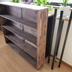 み*い様 杉材 古いラック　マガジンラック 本立 本棚 飾り棚 古家具 アンティ み*い様 杉材 古いラック マガジンラック 本立 本棚 飾り棚 古家具