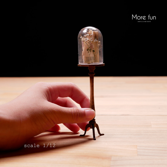 フラワースタンド　L-030　　ミニチュア　ドールハウス　手作りキット　miniature dollhouse kit 2枚目の画像