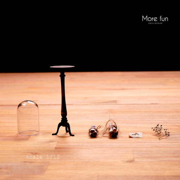 フラワースタンド　L-030　　ミニチュア　ドールハウス　手作りキット　miniature dollhouse kit 4枚目の画像