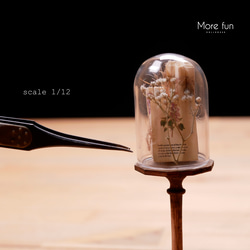 フラワースタンド　L-030　　ミニチュア　ドールハウス　手作りキット　miniature dollhouse kit 3枚目の画像