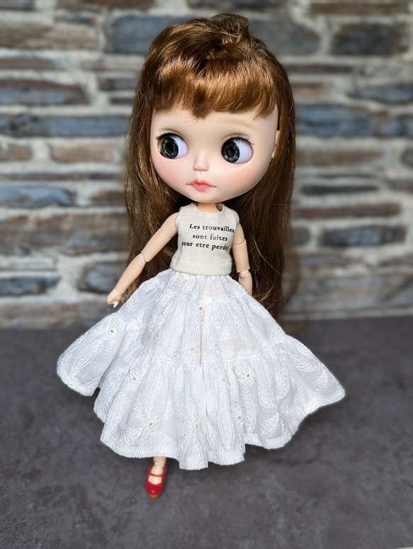 ✢ White fairy ✢ ティアードロングスカート プライス ブライスアウト 