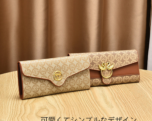 本革2024新作おしゃれレディース財布オールインワン多機能レトロな小銭