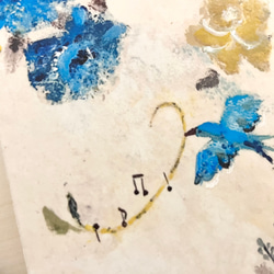 音楽の18cm  panel ・ブルーバードb 3枚目の画像