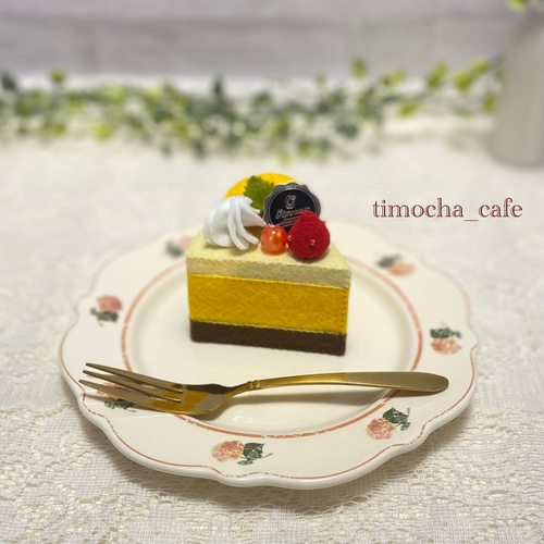 フェルトのケーキ 6点セット おもちゃ・人形 timocha_cafe 通販