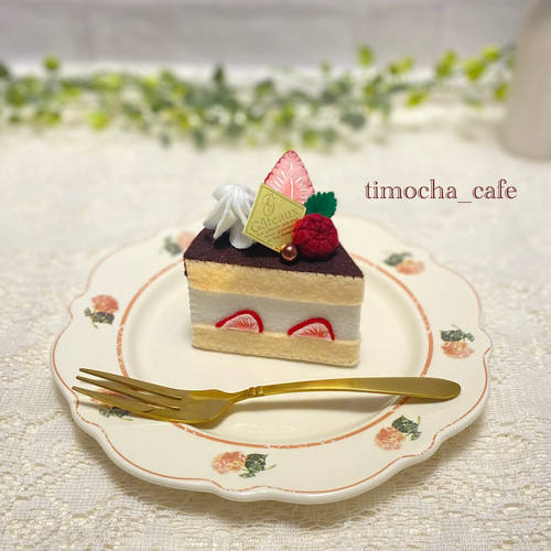 フェルトのケーキ 6点セット おもちゃ・人形 timocha_cafe 通販