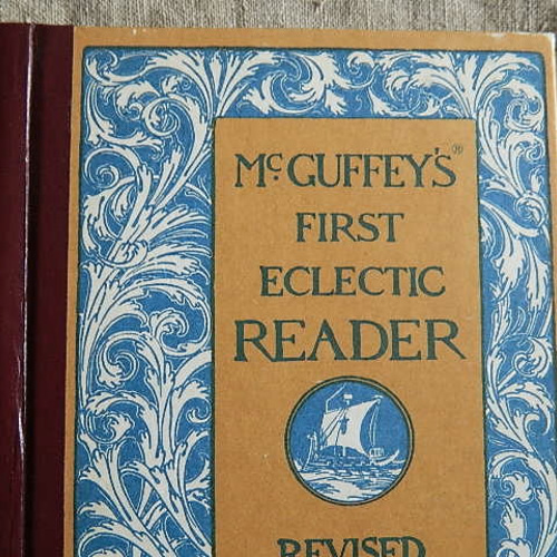 ☆McGuffey's First Eclectic Reader 英語学習本 ヴィンテージ