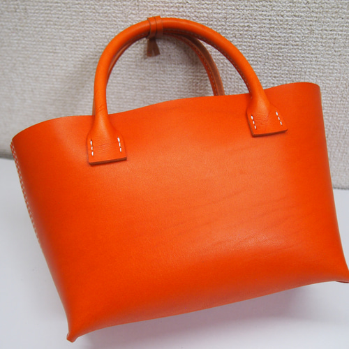 ぷっくり。在庫有り/即納品 本革 栃木レザー シンプルトートバック