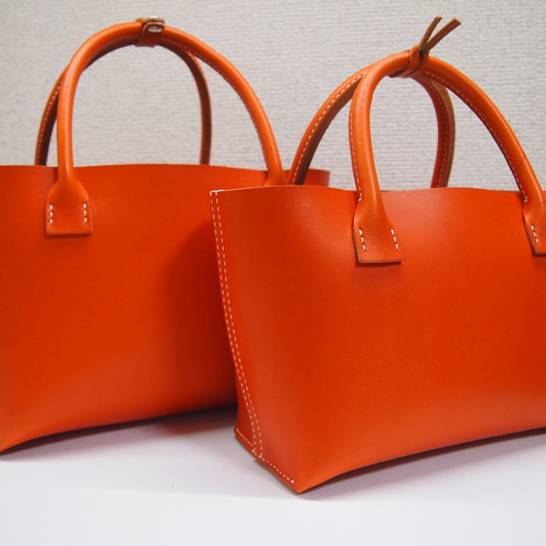 ぷっくり。在庫有り/即納品 本革 栃木レザー シンプルトートバック