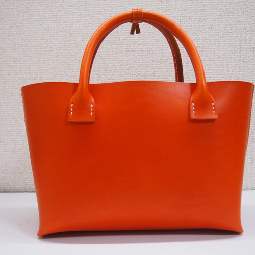 ぷっくり。在庫有り/即納品 本革 栃木レザー シンプルトートバック