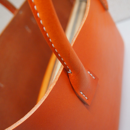 ぷっくり。在庫有り/即納品 本革 栃木レザー シンプルトートバック