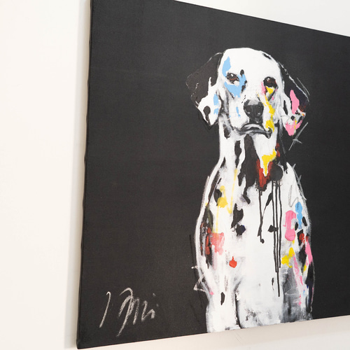 Dalmatian / ダルメシアン 絵画 TOMOYA 通販 18098007｜Creema