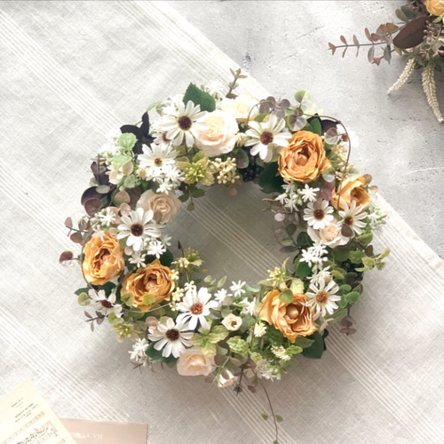 穏やか優しいナチュラルリースga