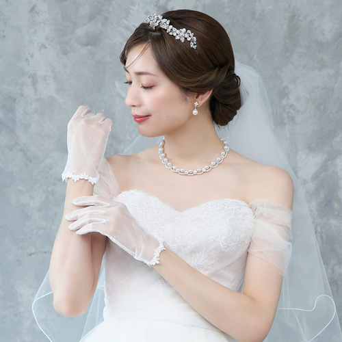 ヘッドドレス【ガーデニア】H-118|花嫁 結婚式 ウエディング ヘッドドレス【ガーデニア】H-118|花嫁 結婚式 ウエディング