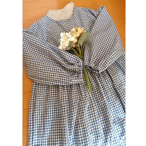 SALE☆プレゼントにも☆送料無料☆ナチュラルワンピースみたいな割烹着