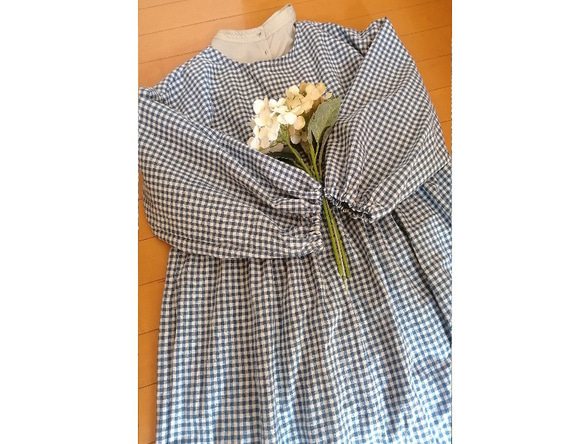 SALE☆プレゼントにも☆送料無料☆ナチュラルワンピースみたいな割烹着