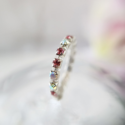 受注製作】ダイヤレーンレジンリング✰︎sweet✰︎スイート♡ピンキー