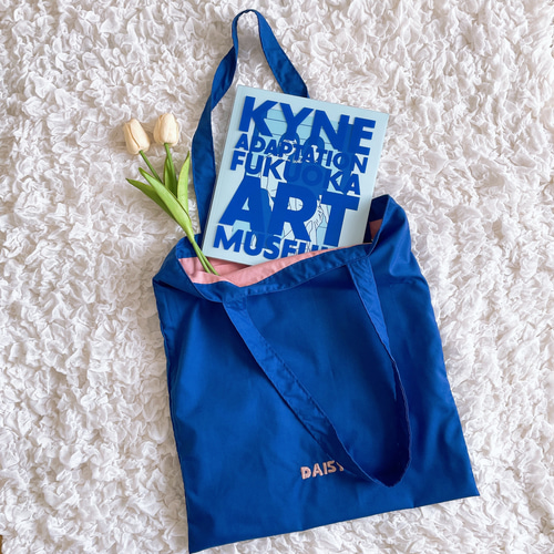 ワンダフルワールド ロゴ入り　パープル トートバッグ 刺繍 イチゴ柄 セール】 雑材ロゴ刺繍トート （トートバッグ）｜ESPERANZA