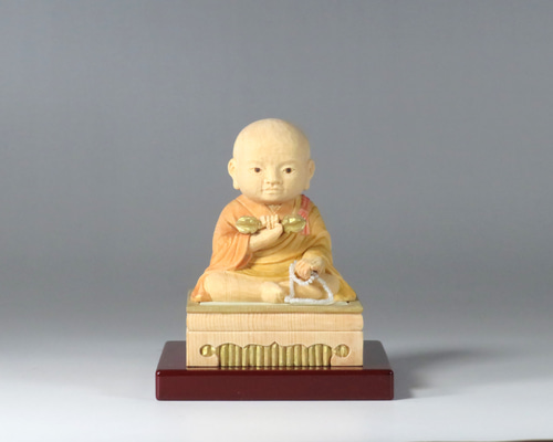 弘法大師 木彫り 木彫り 弘法大師 童仏2406 彫刻 仏屋さかい 通販 18099186