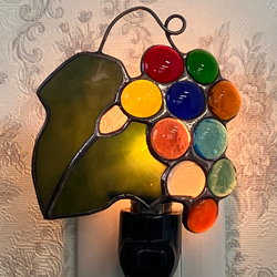 ステンドグラス☆薔薇の妖精のサンキャッチャー　ステンドグラスパネル　ハンドメイド ステンドグラス☆薔薇の妖精のサンキャッチャー ステンドグラスパネル