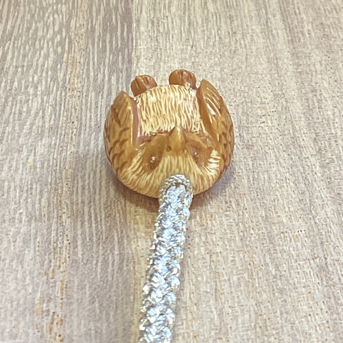 ☆本象牙根付（鷹）Y-46※※ キーホルダー 石橋象牙店 通販 18099217