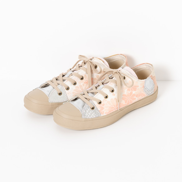 無色 多雲 / 尺寸 23.5cm 鞋匠重製運動鞋 和服帶 第9張的照片