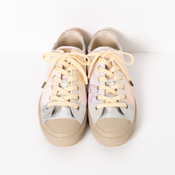 無色 多雲 / 尺寸 23.5cm 鞋匠重製運動鞋 和服帶 第8張的照片