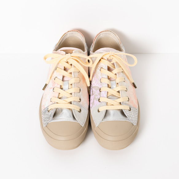 無色 多雲 / 尺寸 23.5cm 鞋匠重製運動鞋 和服帶 第8張的照片