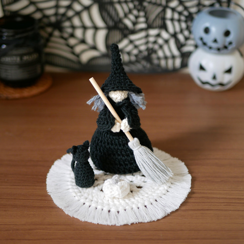 シックでコンパクト✺手編みのハロウィン飾り / 置物 オブジェ その他