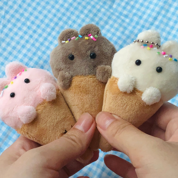 アイスクリームうさちゃんのストラップ 人気・おすすめ｜使いやすい・旅行におすすめ 品質保証 全国発送 正規品・日本国内発送・安心保証付き