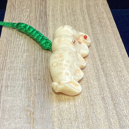 牙 根付 象牙 根付 光玉銘 七福神 布袋 3-7-19 | 骨董品の買取なら杉並区