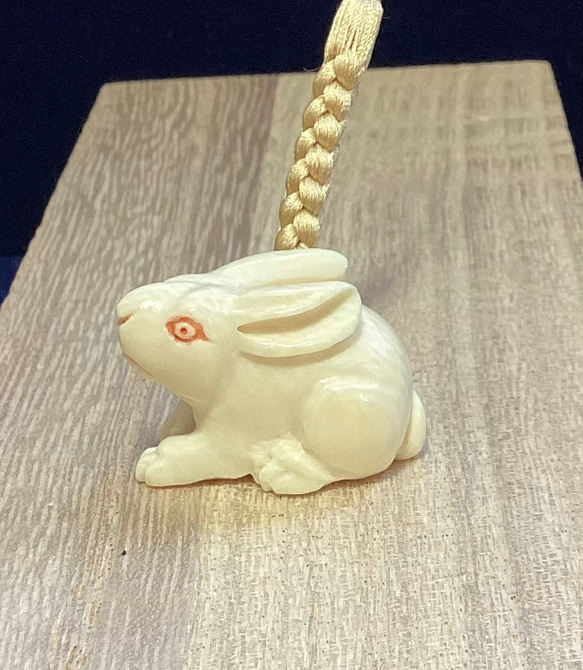 送料無料　石川作　象嵌目　兎根付 ARCHIVE 小物 | UYEDA JEWELLER