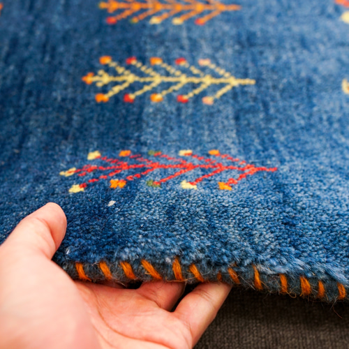 78×50cm 【ペルシャ絨毯 手織りギャッベ】アマレ族ギャッベ 78×50cm 【ペルシャ絨毯 手織りギャッベ】アマレ族ギャッベ