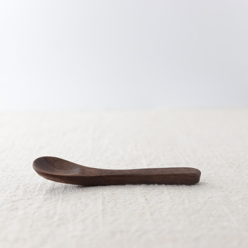 ウォールナットの小さいスパイススプーン カトラリー 工房Baum 通販