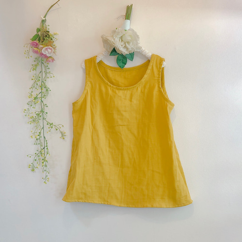 ⭐️新作⭐️2枚セットふわふわ cotton100%ダブルガーゼのタンク