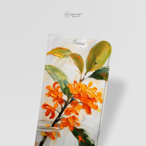 油彩画　金木犀 油彩画 金木犀 金木犀 水彩画 原画 - メルカリ