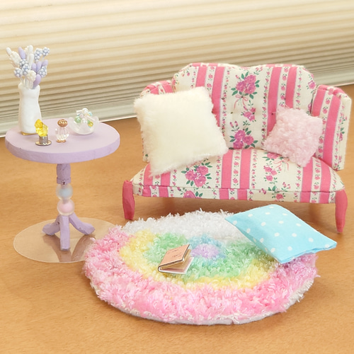 ミニチュア ドールハウス 小物 アンティーク 化粧品 雑貨 インテリア セット 木製 ルームキット お部屋セット おうちセット ドールハウス