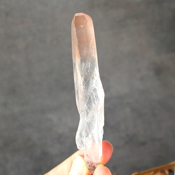 ピンクレムリアンシード クリスタル 水晶 鉱物 原石 希少 カブラル鉱山 送料無料 ミナスジェライス州セラ