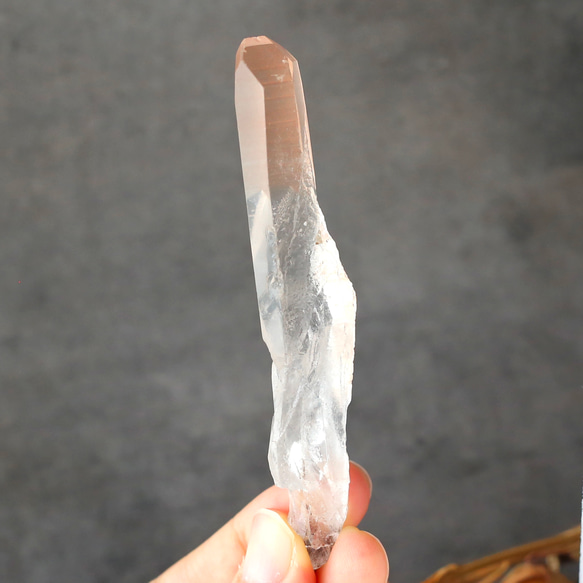 ピンクレムリアンシード クリスタル 水晶 鉱物 原石 希少 カブラル鉱山 送料無料 ミナスジェライス州セラ