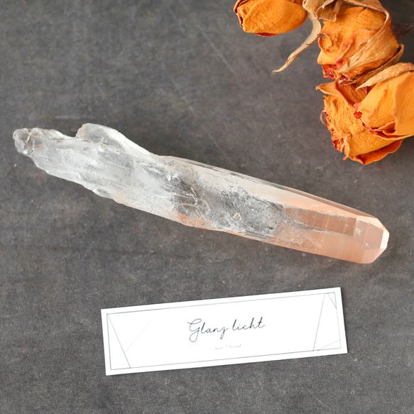 ピンクレムリアンシード クリスタル 水晶 鉱物 原石 希少 カブラル鉱山 送料無料 ミナスジェライス州セラ