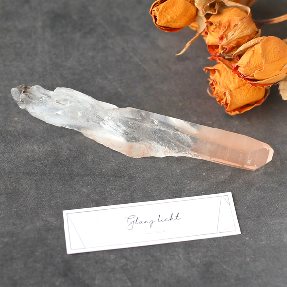 ピンクレムリアンシード クリスタル 水晶 鉱物 原石 希少 カブラル鉱山 送料無料 ミナスジェライス州セラ