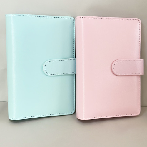 A6 PUレザーノートブックバインダー ♪ 手帳カバー Elli Creates 通販