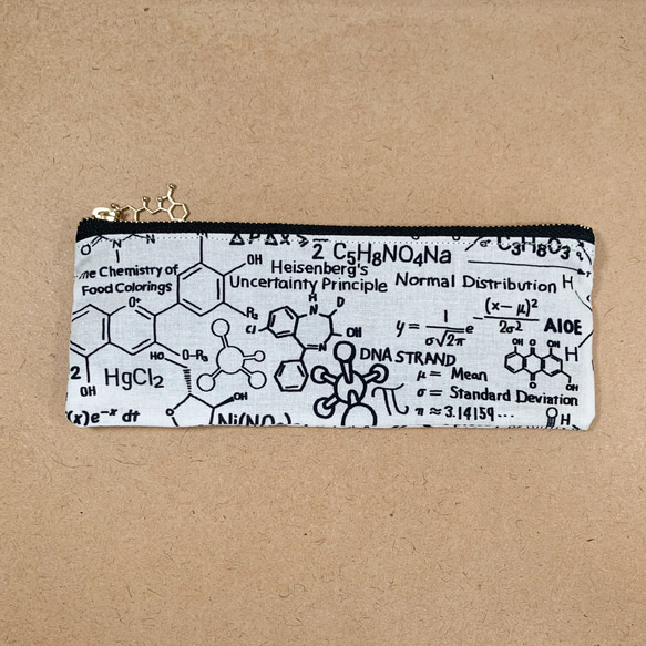 Sペンケース:サイエンス×ホワイト 5枚目の画像