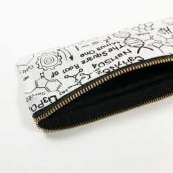 Sペンケース:サイエンス×ホワイト 2枚目の画像