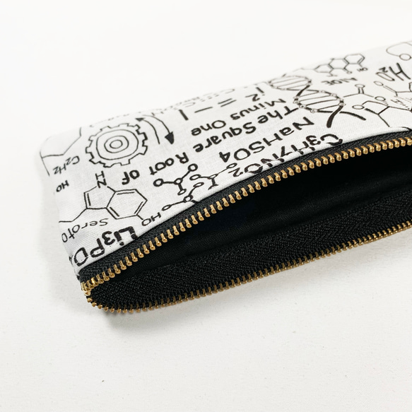 Sペンケース:サイエンス×ホワイト 2枚目の画像