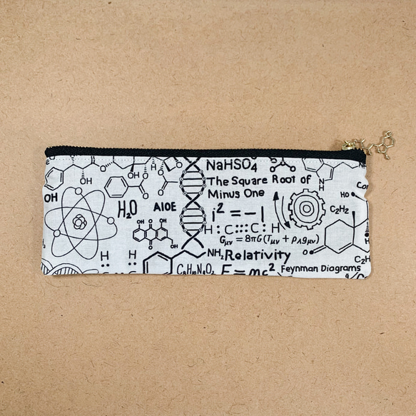 Sペンケース:サイエンス×ホワイト 4枚目の画像