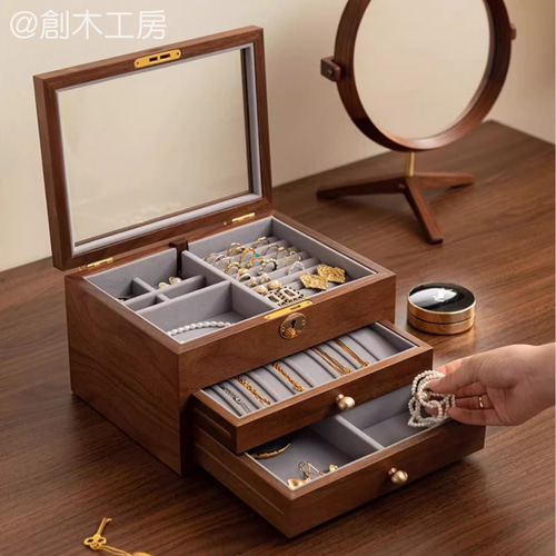 素敵なジュエリーボックス　小物入れ Amazon｜NOLITOY 12個セット 宝箱 小物入れ 収納 小さい 可愛い