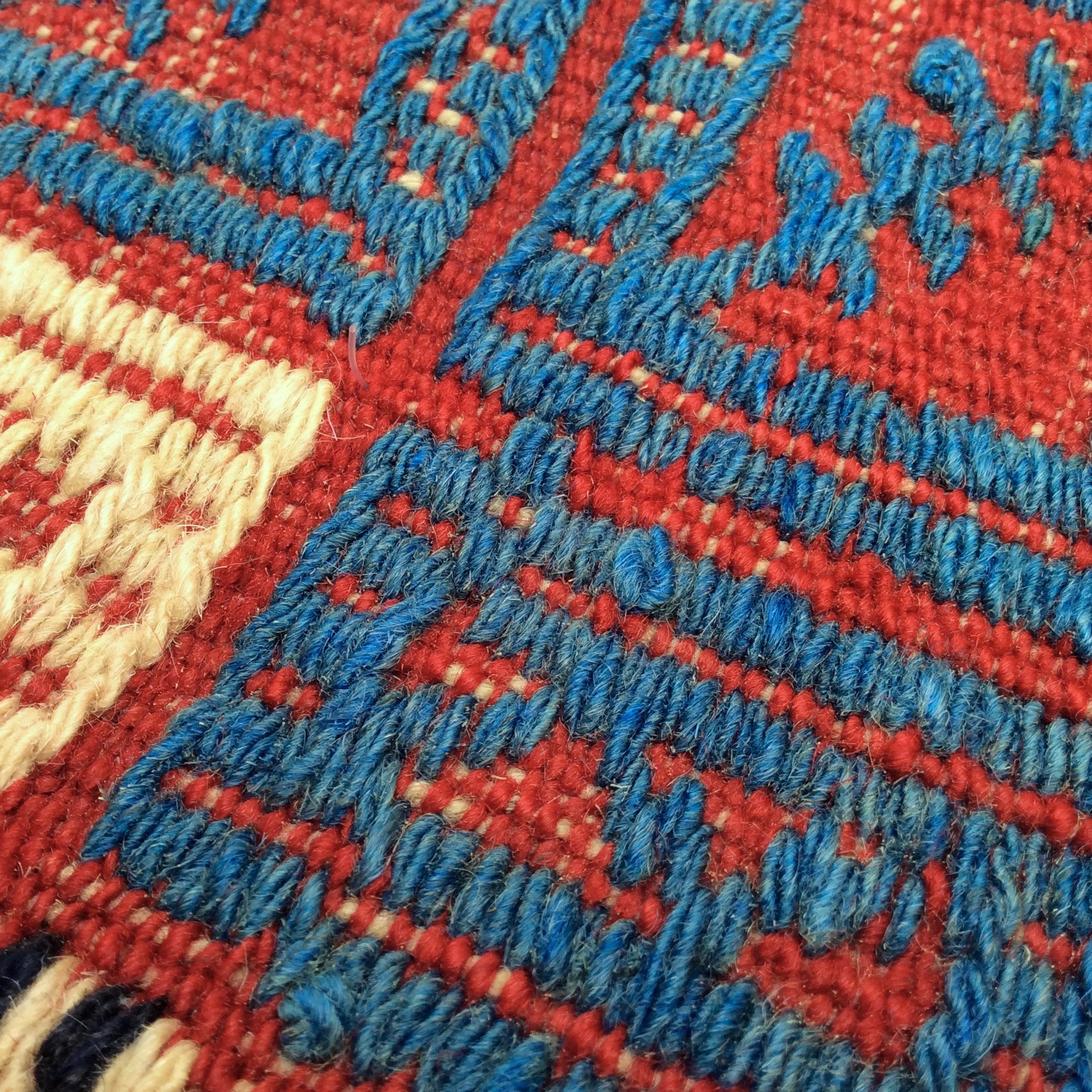 オールドキリム トルコ 手織りラグ 107x82cm