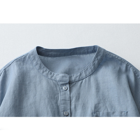 FZ38 シャツブラウス　肌に優しい　綿麻　リネン＆コットン　快適　シャリ感　吸汗　春夏 人気・おすすめ｜使いやすい・旅行におすすめ 品質保証 全国発送 正規品・日本国内発送・安心保証付き